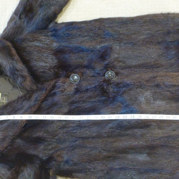 Vintage Muskrat Fur Coat - Picture 9 of 11